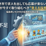 いわき市で求人出しても応募来ない理由と対策
