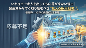 いわき市で求人出しても応募来ない理由と対策